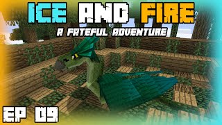 Minecraft Ice and Fire  TAMING AN AMPHITHERE  E09 [upl. by Annavaj353]