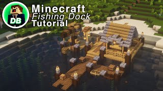 Minecraft Fishing Dock Tutorial [upl. by Hoi]