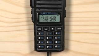 How to Easily Add a Channel on a BTECH or BaoFeng Handheld Radio without a PC [upl. by Viva]