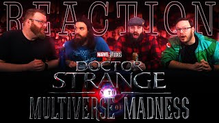 Doctor Strange in the Multiverse of Madness  Official Trailer REACTION [upl. by Enahc]