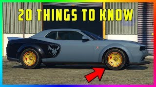 20 Things You NEED To Know Before You Buy The Bravado Gauntlet Hellfire In GTA 5 Online [upl. by Tymes490]