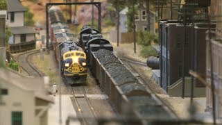 Beautiful Model Railway Layout in HO scale [upl. by Yemar]