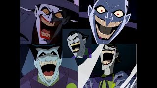 DC Animated Universe ULTIMATE Joker Laugh Compilation MARK HAMILL [upl. by Nort]