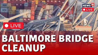 Baltimore Bridge Collapse 2024 Live  Recovery Effort Continues From Coast Guard Boats  N18L [upl. by Akined]