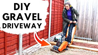 DIY Gravel Driveway Part 1  The Carpenters Daughter [upl. by Xam]