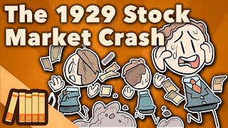 The 1929 Stock Market Crash  Black Thursday  Extra History [upl. by Kalikow]