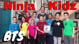 NINJA KIDZ TV Power Rangers Snow Day Vlog [upl. by Elohcim]