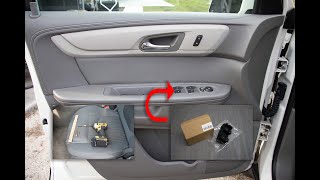 How To Replace Master Window Switch 2015 Chevy Traverse [upl. by Bael]