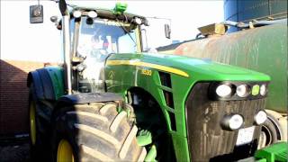 john deere 8530 straight pipe [upl. by Ramberg]