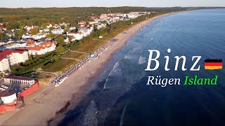 Binz Paradise Beach on Germanys largest Island  Deutschlands schönster Strand DE Untertitel [upl. by Nylrahs]