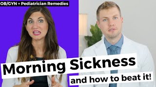 How To Beat Morning Sickness During Pregnancy  Doctors Explain [upl. by Euqor]