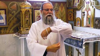 Vesting of the Priest before the Divine Liturgy [upl. by Eleanore]