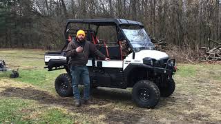 2021 Kawasaki mule pro DXT review [upl. by Nylirej130]