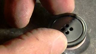 Cutting Mother of pearl Buttons [upl. by Querida]