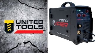 UniMig Viper 182 Inverter Welder  Gas amp Gasless MIG  MMA Arc [upl. by Adekahs]