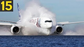 15 DANGEROUS Plane Landings  Great Pilots [upl. by Inigo]