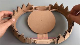 How to make a trap on a bear from Cardboard [upl. by Meehyr]