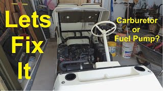 Is it the Carburetor or Fuel Pump  Golf Cart Wont Run or Runs Poorly  How to Fix [upl. by Tallia]