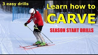 Learn how to CARVE  3 EASY DRILLS [upl. by Chev]