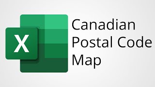 Excel Map with Canadian Postal Codes [upl. by Entroc]