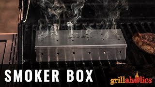 Grillaholics Smoker Box  Product Video [upl. by Hedelman]