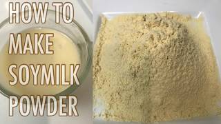 HOW TO MAKE SOYA BEANS MILK POWDER ♦️SOYMILK POWDER ♦️part 1 [upl. by Jeannie234]