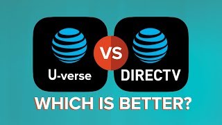 Compare ATampT Uverse vs DIRECTV Versus [upl. by Kcyrred]