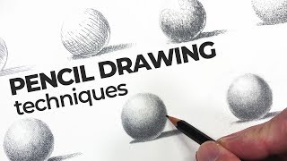 Pencil Drawing Techniques [upl. by Gaut920]