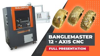 BANGLEMASTER JEWELRY CNC Full Presentation [upl. by Ettelorahc]