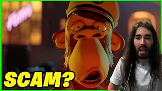 Bored Ape Yacht Club NFT GAME  MoistCr1tiKal REACTS [upl. by Amluz]