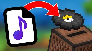 How To Make Custom Music Disks in Minecraft Change Record Music [upl. by Amaerd]