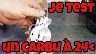 TEST CARBU A 24€ [upl. by Ettennek]