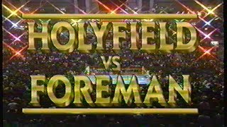 Holyfield vs Foreman  ENTIRE HBO PROGRAM [upl. by Hound]