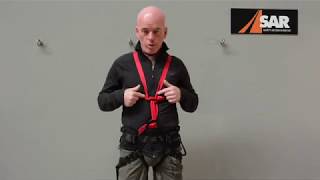 Webbing chest harness [upl. by Odey]