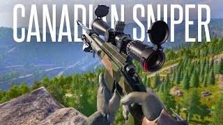 THE BEST SNIPER SPOT IN THE GAME  SQUAD 40 vs 40 Canadian Sniper Gameplay [upl. by Daisy684]