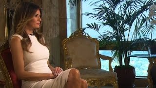 Melania Trump entire CNN interview Part 2 with Anderson Cooper [upl. by Nnairb]