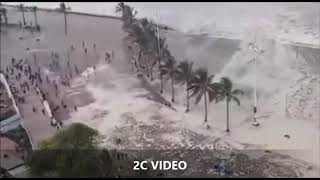 Terrible tsunami in Thailand  Ужасное цунами в Тайланде [upl. by Goober]