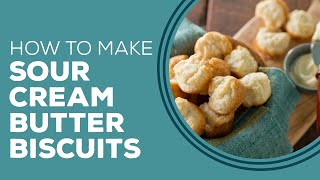 Blast From The Past Sour Cream Butter Biscuits Recipe [upl. by Marina]