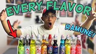 RAMUNE TASTE TEST  Japanese Soda [upl. by Mather]