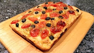 Focaccia Recipe  OrsaraRecipes [upl. by Alyar]