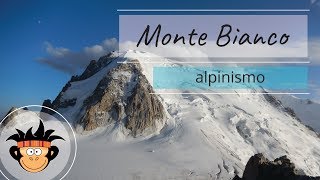 Monte Bianco  Via dei Tre Monti [upl. by Moncear]