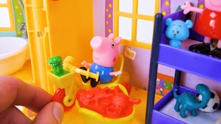 बच्चों और शिशुओं के लिए Peppa Pig खिलौना सीखना वीडियो [upl. by Atel324]