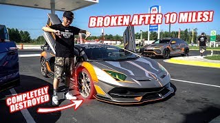 ALEX CHOI BROKE OUR AVENTADOR SVJ [upl. by Layod]