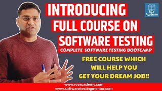 Software Testing Tutorial Introduction and Course Topics  Software Testing Bootcamp [upl. by Eltsirc968]