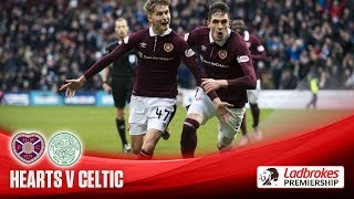 Hearts hammer Celtic to end recordbreaking run [upl. by Okemak]