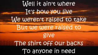 Country Must Be Country Wide Lyrics Brantley Gilbert [upl. by Asikal]