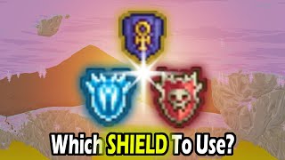 Shield Accessories Overview  Ankh Shield Frozen Shield and Hero Shield  Terraria 14 [upl. by Alvin]