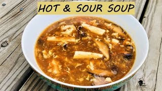 Chinese Hot and Sour Soup  Chinese Restaurant Hot Sour Soup Recipe  Better Than a Chinese Takeout [upl. by Nevuer118]