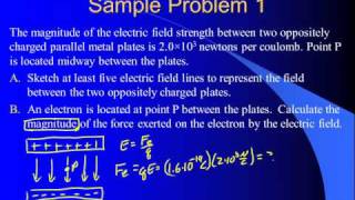 High School Physics  Parallel Plates and Equipotential Lines [upl. by Gant]