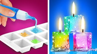 IDEAS MUY FÁCILES PARA HACER VELAS [upl. by Mastrianni]